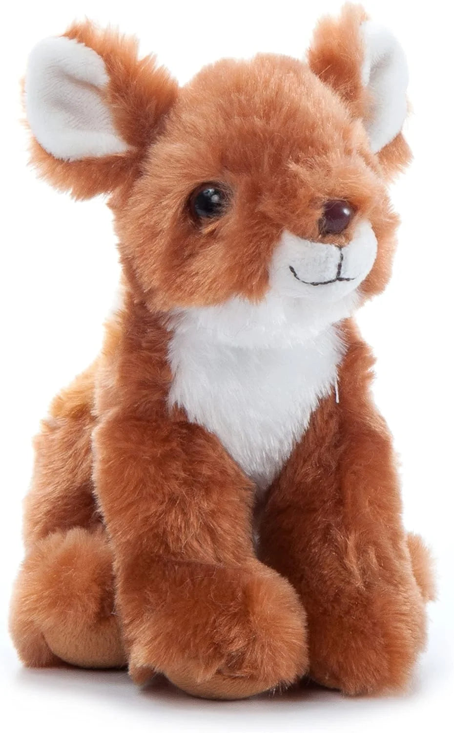 The Petting Zoo Wolf Stuffed Animal Plushie, Babiez, Kids Gifts, 6 in