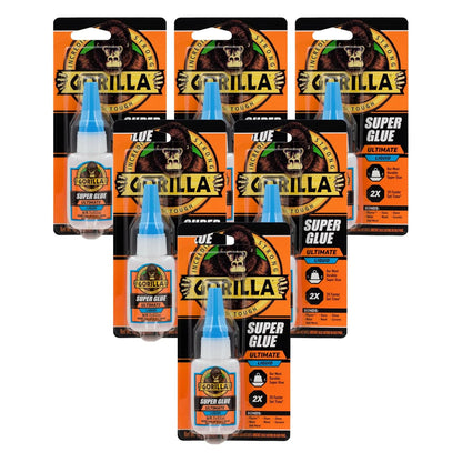Gorilla Ultimate Fast-Setting Super Glue, Clear, 15 g
