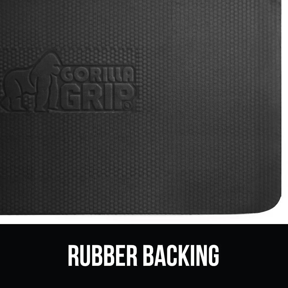 GORILLA GRIP Cushioned Antifatigue Kitchen Mat for Floor, 20x32, Charcoal
