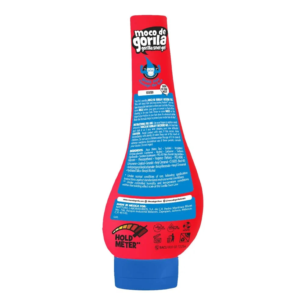 Moco de Gorila Gamer Hair Styling Gel, 11.92 Oz, Pack of 3