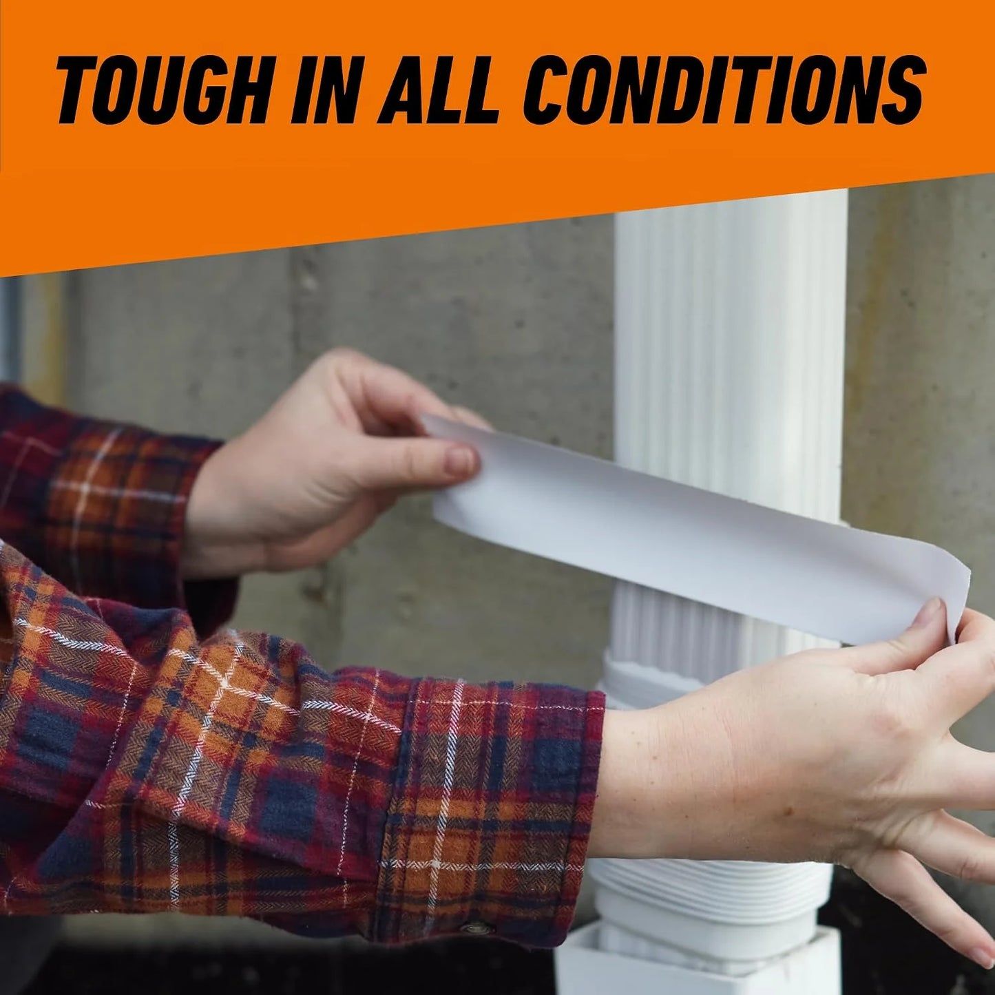 Gorilla Tape, White Duct Tape, 1.88" x 30 yd, White | (Pack of 12)