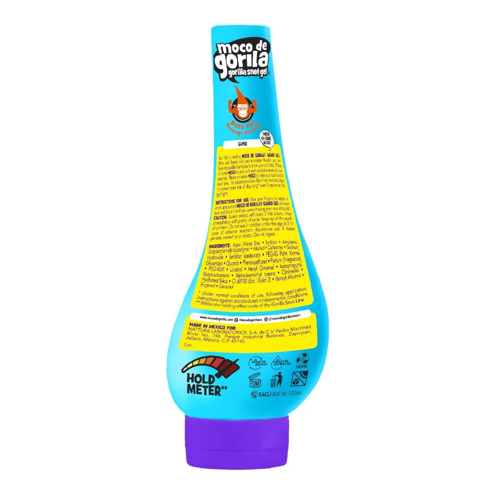 Moco de Gorila Gamer Hair Styling Gel, 11.92 Oz, Pack of 3