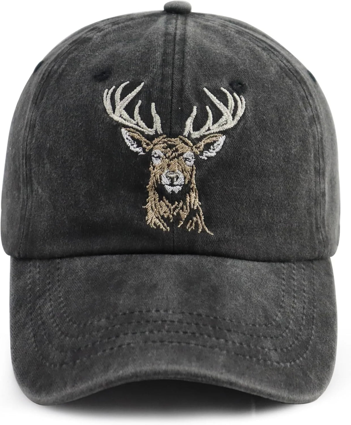 Unisex Adjustable Animal Hat for Men Women, Classic Cotton Wild Animals Embroidered Baseball Cap