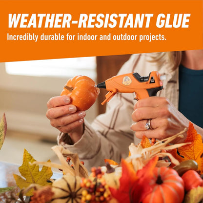 Gorilla Mini Hot Glue Gun Kit, Dual Temp, Includes 30 Sticks