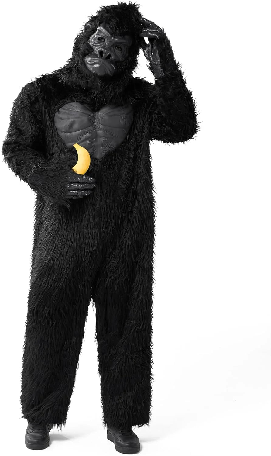 Spooktacular Creations Halloween Gorilla Costume, Adult Men Ape Costume for Halloween Party