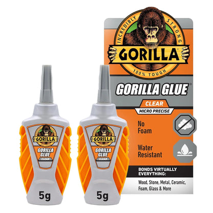 Gorilla Clear Glue, All Purpose, 1.75 oz Bottle